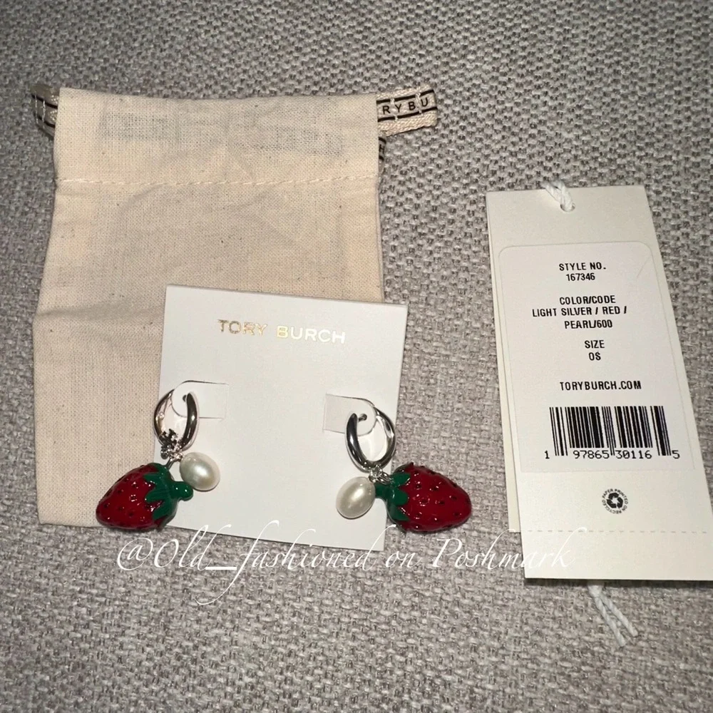 Tory Burch Strawberry Earrings